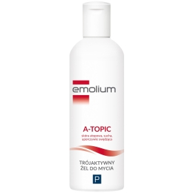 EMOLIUM A-TOPIC TRÓJAKTYWNA ŻEL DO MYCIA CIAŁA 200 ml